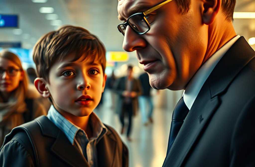 Nie wsiadaj do samolotu! On wybuchnie!” – Krzyczał bezdomny chłopiec do bogatego biznesmena, a prawda, którą wyjawił, oniemiwiła wszystkich…