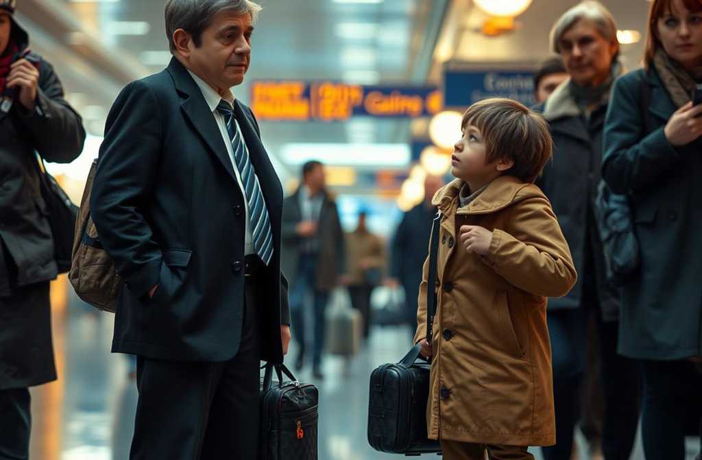 „Nie wsiadaj do samolotu! On zaraz eksploduje!” – Krzyczał bezdomny chłopiec do bogatego biznesmena, a prawda, która wyszła na jaw, wprawiła wszystkich w osłupienie…