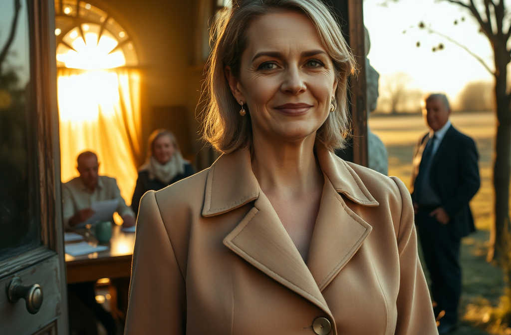 Galina Piotrowska tak sięgnęła po kopertę, iż wszyscy drgnęli, a łyżki zadźwięczały na talerzach. Jej paznokcie, lśniące na czerwono, niemal wbiły się w papier. Ale notariusz stanowczo położył dłoń na jej dłoni.