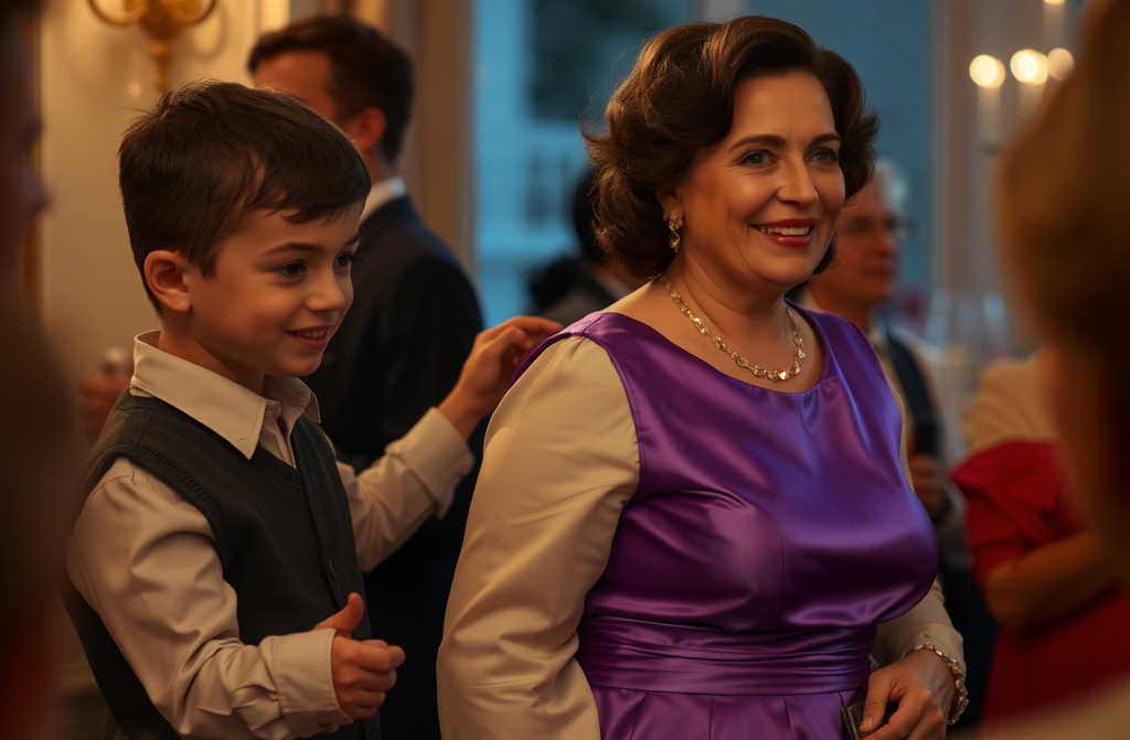 W Dzień Urodzin Mego Męża, Nasz Syn Wskazał na Gości i Krzyknął: „To Ona! Ma Tę Spódnicę!”