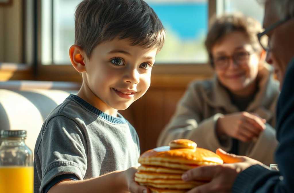 Mój syn podszedł do obcego w restauracji — powiedział coś, czego nigdy nie zapomnę.