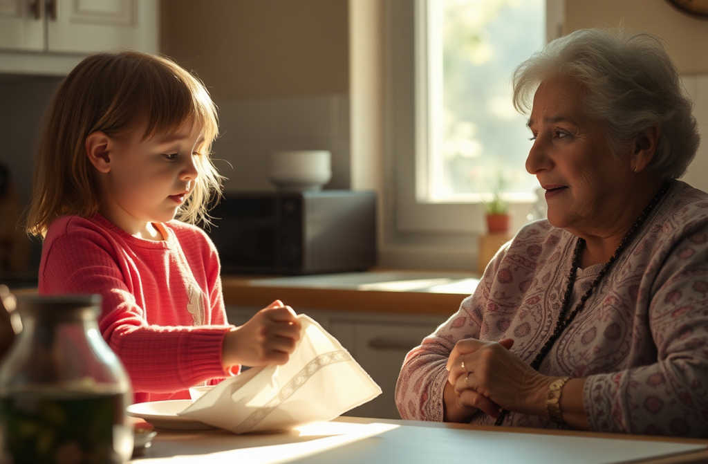 „Gdy ona nakładała danie z garnka, ja wyjęłam z torebki chusteczki antybakteryjne i zaczęłam dezynfekować widelce. Ona to zauważyła.”