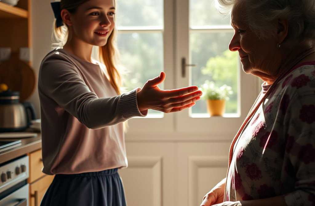 To ja, twoja wnuczka