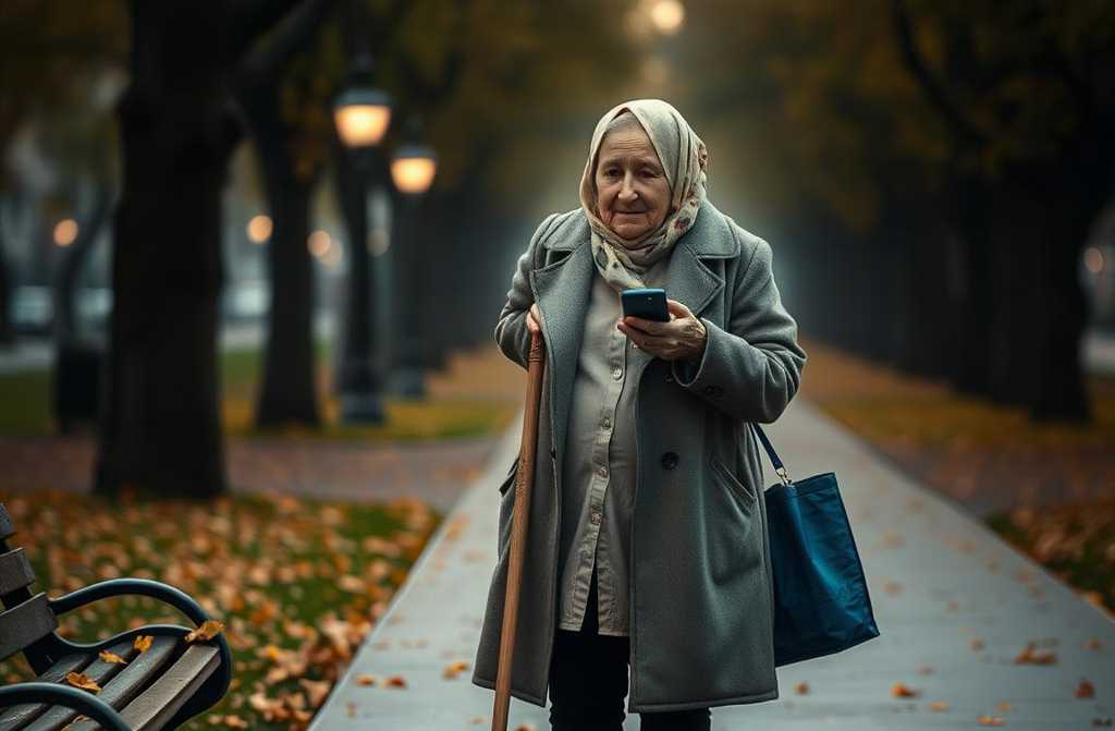 Samotna sprzątaczka znalazła telefon w parku. Gdy go włączyła, długo nie mogła dojść do siebie