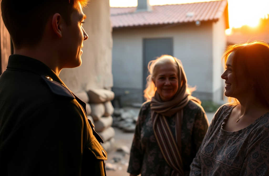 Tosia pieliła grządki, gdy usłyszała, iż ktoś ją woła na podwórku