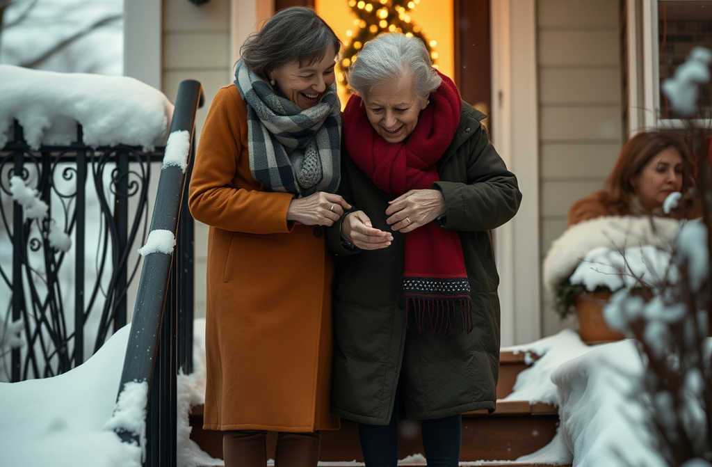 Wiera wracała do domu z ciężkimi siatkami pełnymi zakupów, martwiąc się o codzienne obowiązki, gdy zobaczyła pod blokiem karetkę pogotowia – czy to coś stało się jej mężowi? Okazało się jednak, iż zabierają samotną sąsiadkę, panią Ninę, prosząc Wierę, by zaopiekowała się jej kotką i – w razie czego – przekazała wiadomość dawno niewidzianej córce. Wiera wykonuje ten telefon, wywołując poruszającą rozmowę o rodzinnych urazach i tęsknocie za bliskością. Czy Nowy Rok przyniesie szansę na pojednanie między matką a córką? Poruszająca opowieść o sąsiedzkiej pomocy, przebaczeniu i docenieniu rodziny zanim będzie za późno.