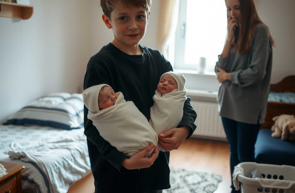 „Przepraszam, mamo, nie mogłem ich zostawić tam”, powiedział mój 16‑letni syn, gdy przywiózł do domu nowonarodzone bliźniaki.