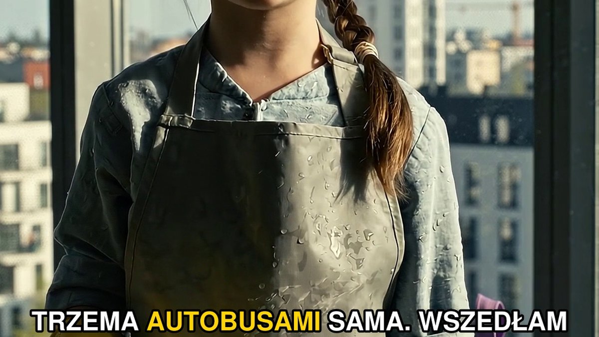 # Sprzątaczka miała sześć lat, a boss zbrojnej firmy klęknął przed nią w gabinecie