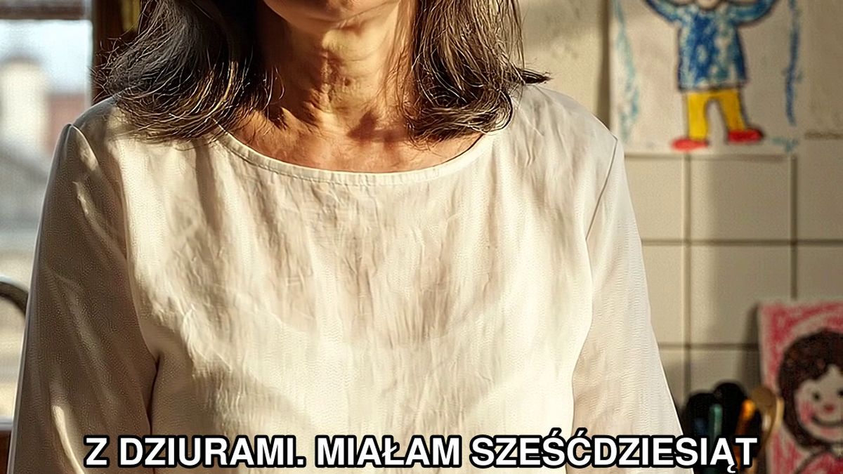 Rozdarte jeansy na Rynku Kleparskim
