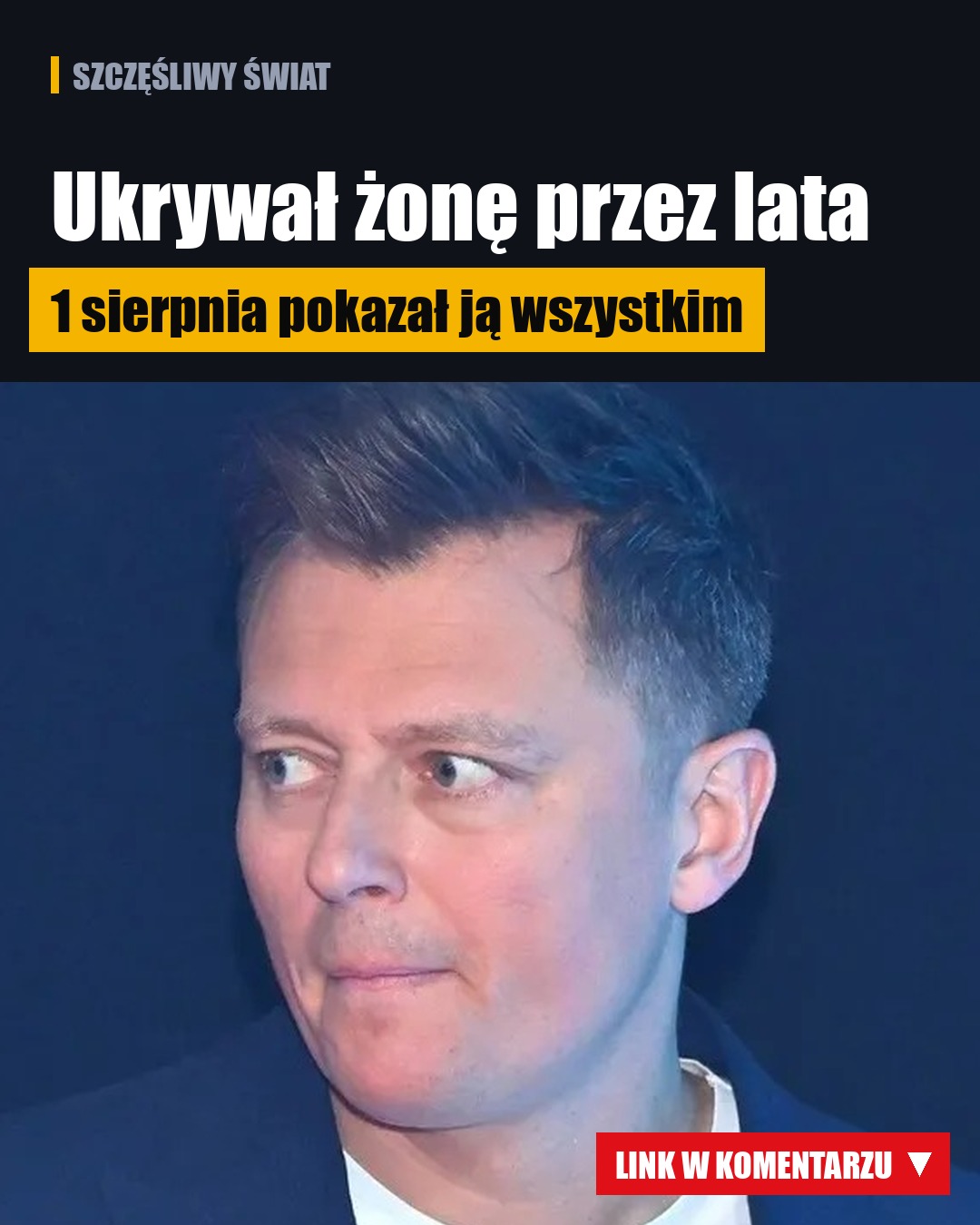 Przez lata nie pokazał jej nikomu. Tak wygląda żona Brzozowskiego