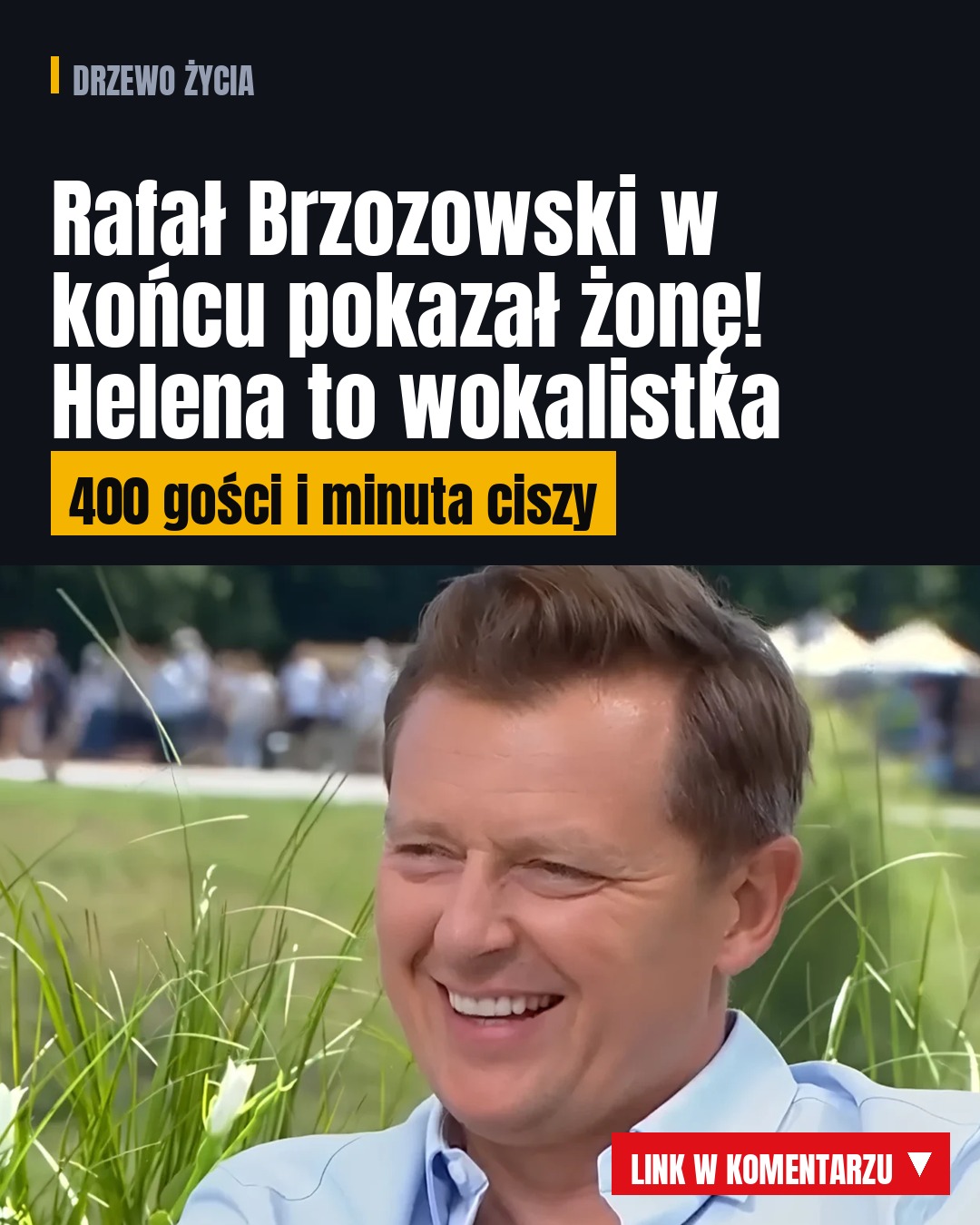 Rafał Brzozowski w końcu pokazał żonę! Helena to wokalistka